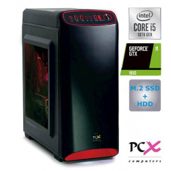 računalnik PCX EXACT i5-10400F/8GB/SSD 250GB/HDD 1TB/1650-4GB