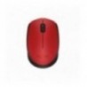 Miš Logitech NoteBook Brezžična optična M171 nano rdeca