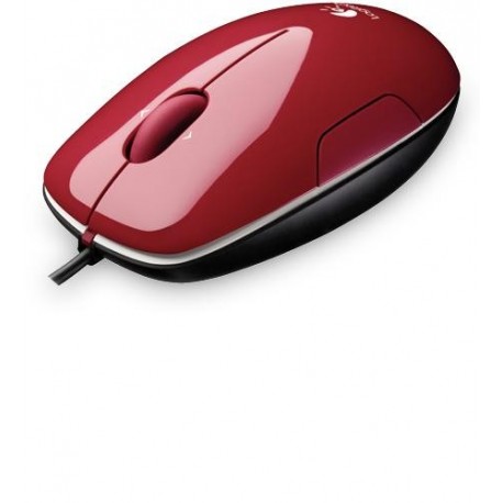 Miš Logitech Laser M150 črno rdeča